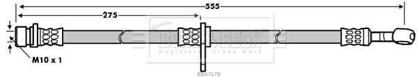 BORG & BECK Jarruletku BBH7678